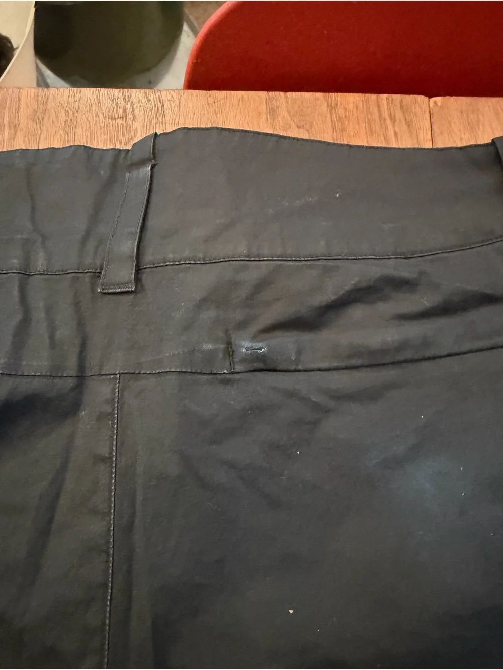 Nike Men's Chinos in Burgundy and Black
